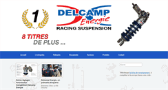 Desktop Screenshot of delcamp-energie.fr